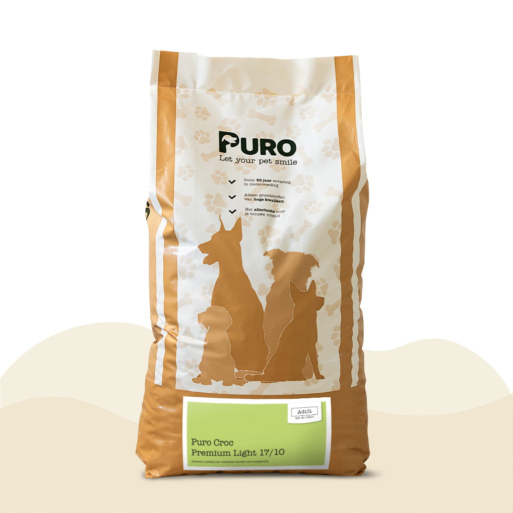 Zak Puro Croc Premium Light 17/10 met lichtgroen label