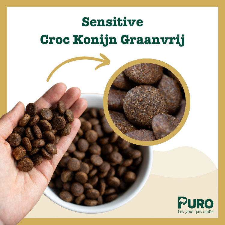 Sensitive - Croc Konijn Graanvrij (15 KG) - Afbeelding 2