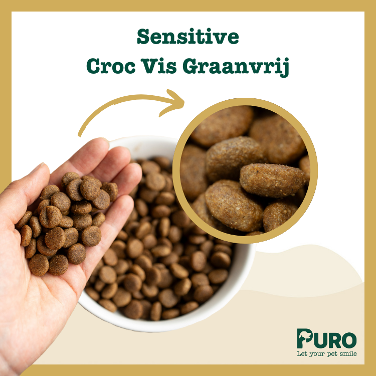 Sensitive - Croc Vis Graanvrij (15 KG) - Afbeelding 2